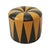 Vintage Round Pouf in Faux Leather, 1960s For Sale - Image 6 of 14