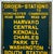 Rare Authentic Antique Enamel on Steel Boston Trolly - Streetcar Destination Sign - Circa 1920s For Sale - Image 4 of 11