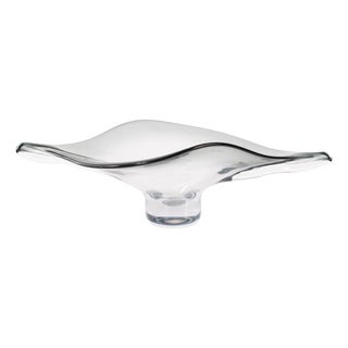 French Flare Glass Bowl For Sale