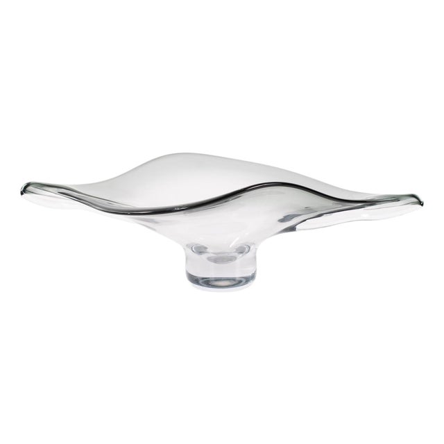 French Flare Glass Bowl For Sale