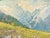 Cesare Bentivoglio, Mountain Landscape, 1920s, Oil on Canvas For Sale - Image 6 of 18