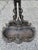 Brown Antique Victorian 19th Century Cast Iron Rococo Hall Tree Coat /Umbrella Stand For Sale - Image 8 of 11