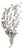 Art Deco 9 Carat Pearl Diamond Gold Brooch For Sale