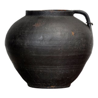Antique Earthenware Pot from Moldova, 1850 For Sale