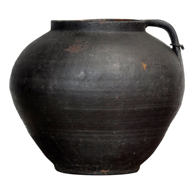 Antique Earthenware Pot from Moldova, 1850 For Sale