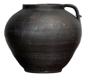 Antique Earthenware Pot from Moldova, 1850