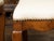 Wood Pair of 19th Century Italian Walnut Stools with Cabriole Legs and New Upholstery For Sale - Image 7 of 7