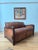French Leather Mustache Back Sofa Bed, 1930s For Sale - Image 3 of 9
