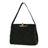Vintage Harry Levine Black Acetate Purse For Sale