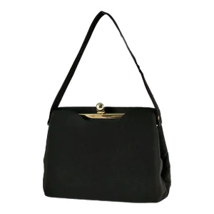 Vintage Harry Levine Black Acetate Purse