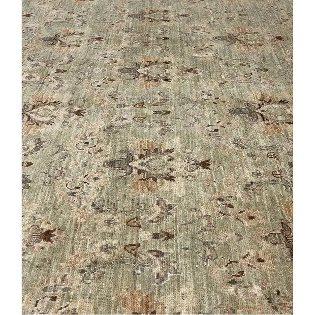 Textile Handwoven European Style Area Rug 5’7″ X 7’9″ For Sale - Image 7 of 11