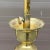 Mid 20th Century Vintage Asian Solid Brass Embossed Dragon Floor Lamp With Telescopic Double Socket For Sale - Image 5 of 13