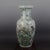 Chinese Vintage Porcelain Vase Qing Dynasty Qianlong Marked Crackle Glaze Famille Verte Porcelain Vase Hand Painted Flowers and Birds Pattern For Sale - Image 4 of 8