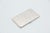 Plain Silver Rectangular Cigarette Case with Hinged Lid For Sale - Image 4 of 4