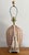 1980s Coastal Wicker Basket Lamp With Tassel For Sale - Image 9 of 9