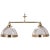 Mid-Century Modern Double Dome Chandelier or Pendant Light For Sale - Image 9 of 9