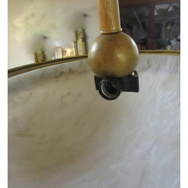 Hollywood Regency Style Hanging Light Fixture For Sale - Image 4 of 10