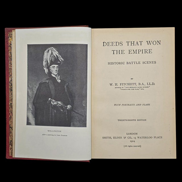 Antique Military Reference Book, Deeds That Won the Empire, History, Illustrated For Sale - Image 4 of 12