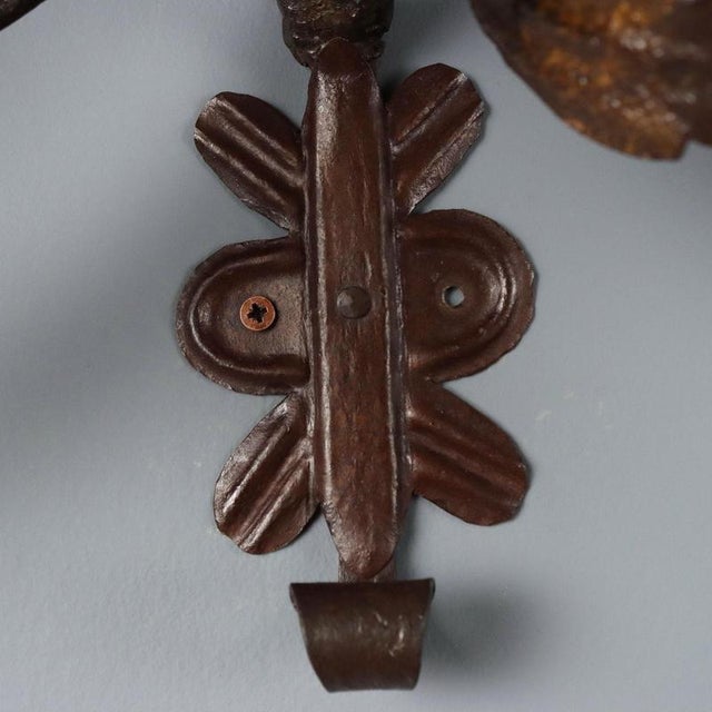 Iron and Sheet Metal Appliques, Set of 4 For Sale - Image 6 of 10