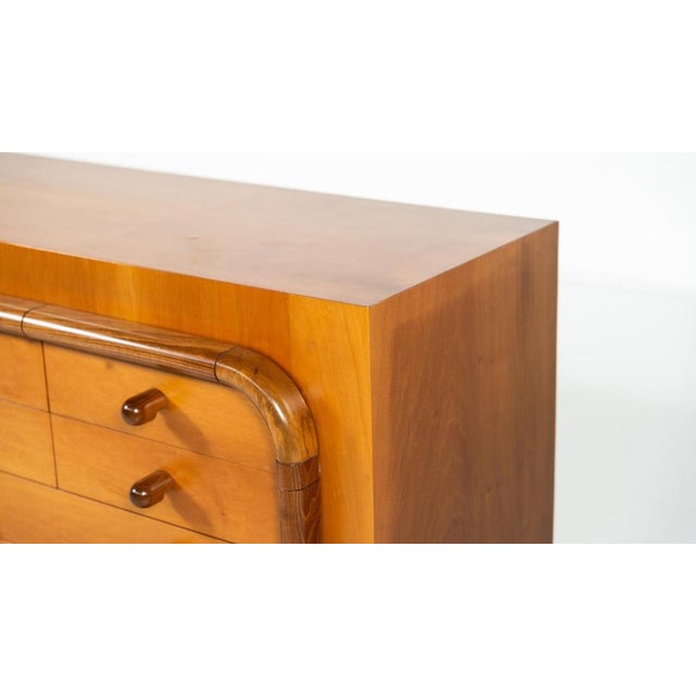 Mid-Century Walnut Sideboard with Drawers, Italy, 1960s For Sale - Image 12 of 13