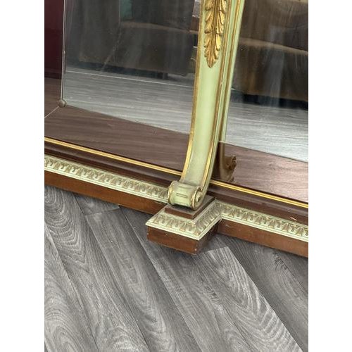 Vintage Floor Mirror with Console Table by Cristal Art, Italy, 1960s For Sale - Image 15 of 16