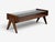 Pierre Jeanneret, French Mid-Century Modern, Coffee Table, Teak, Glass, Chandigarh, India c. 1960s Rare example of a model...