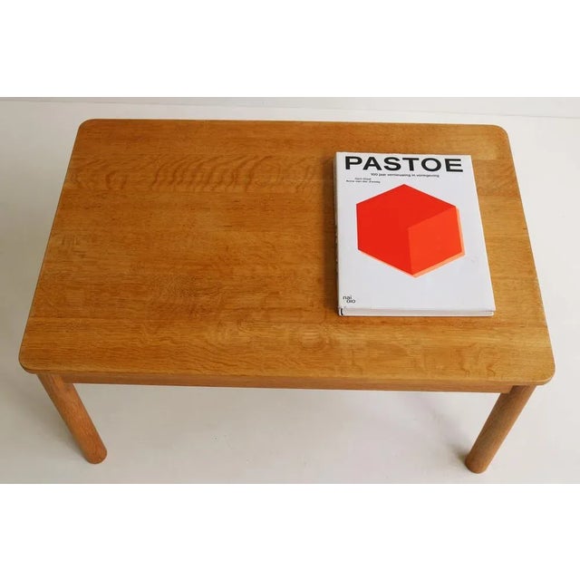 Børge Mogensen Vintage Oak Coffee Table by Borge Mogensen, 1950 For Sale - Image 4 of 11
