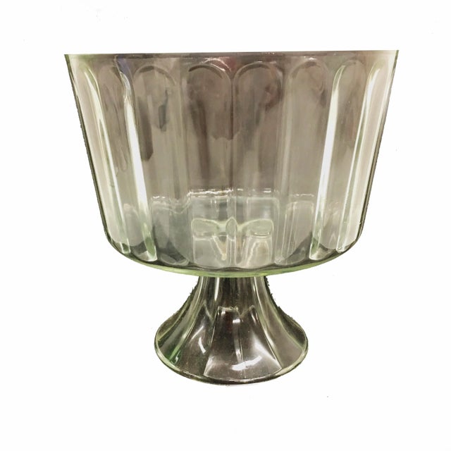 Vintage Glass Trifle Bowl Chairish