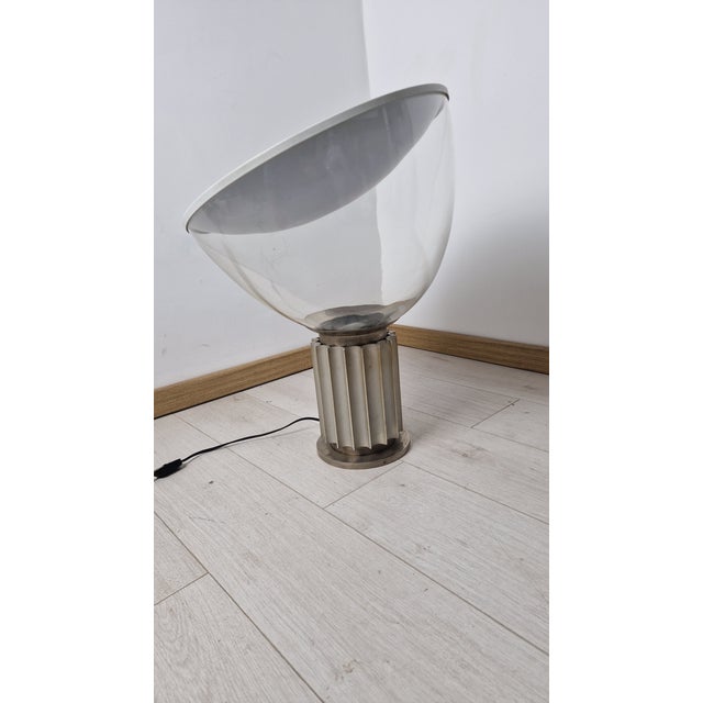 Metal Taccia Table Lamp by Achille and Pier Giacomo Castiglioni for Flos, 1970s For Sale - Image 7 of 14