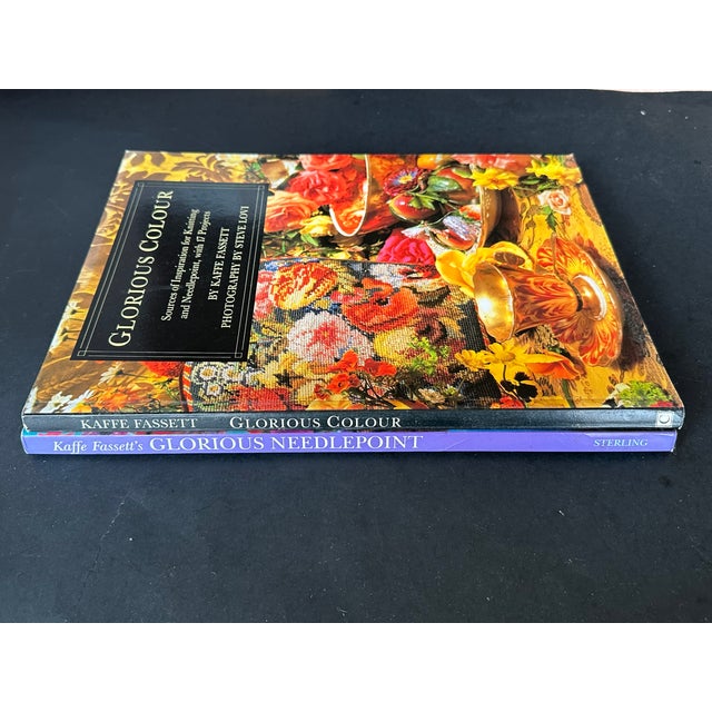 1980s Kaffe Fasset Needlepoint Book Set of 2 For Sale - Image 5 of 18