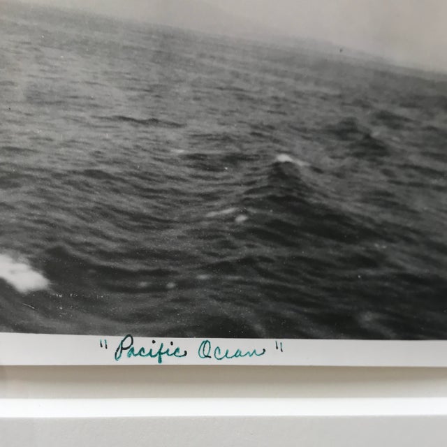 American Pacific Ocean, Dated 1952, Vintage Photography For Sale - Image 3 of 4