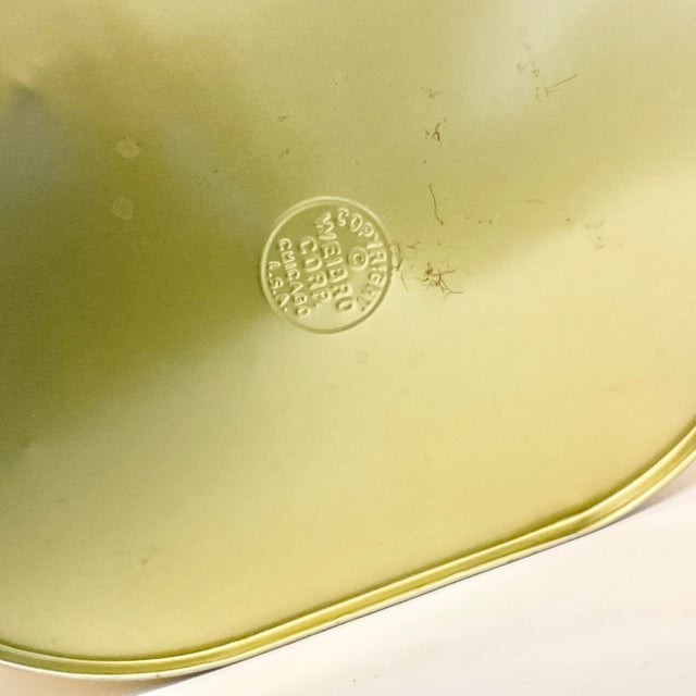 Mid-Century EnglishRustic European Wastebasket With Raised Village Scene For Sale - Image 12 of 12