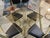 1950s Restored Salterini Style Art Deco Square Table Outdoor Patio Dining Set For Sale - Image 5 of 12