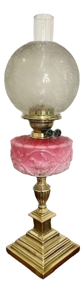 Victorian Oil Lamp, 1860s
