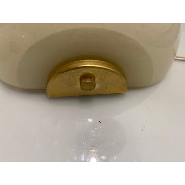 Metal Murano Glass Brass Pulegoso Sconces, 1970s, Set of 4 For Sale - Image 7 of 16