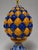 Blue 1940s Italian Majolica Ceramic Artichoke-Form Table Lamps - a Pair For Sale - Image 8 of 9