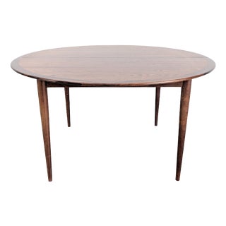 Extendable Dining Table in Rosewood by Arne Vodder For Sale