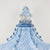A Pair of Vintage Brighton Blue and White Chinese-Style Pagoda Wall Lamps For Sale In New York - Image 6 of 17