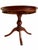 Vintage Extendable Round Dining Table in Burl Walnut Veneer, 1930 For Sale - Image 4 of 5