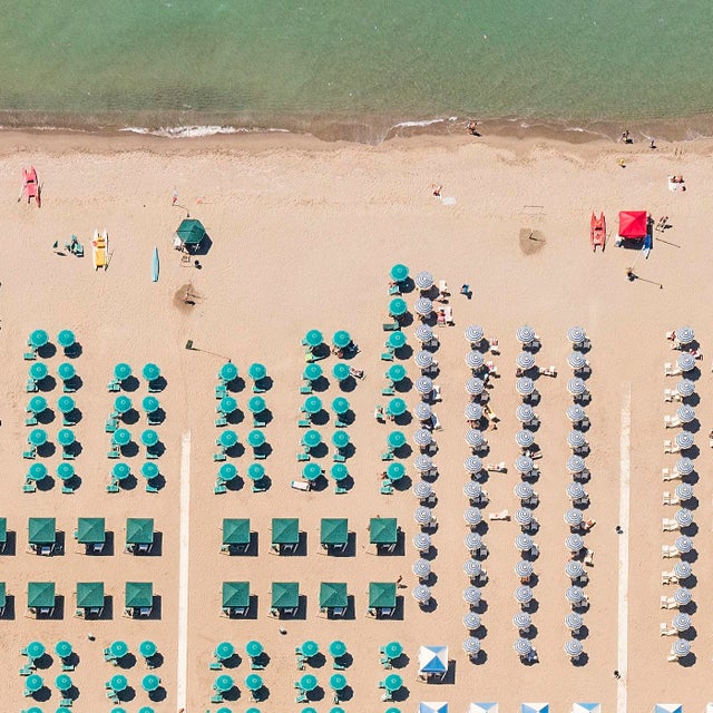 "AV_Versilia_002" Contemporary Limited Edition Fine Art Panorama Photograph Print by Bernhard Lang For Sale - Image 4 of 8