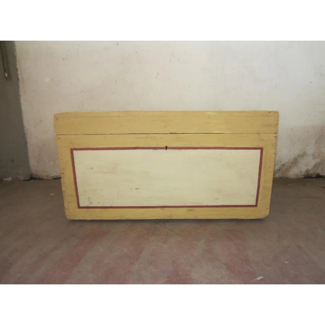 Wood Vintage Lacquered Chest, 1930s For Sale - Image 7 of 8