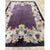 1920s 1920s Antique Purple Open Field Chinese Handknotted Art Deco Wool Room Size Rug For Sale - Image 5 of 10