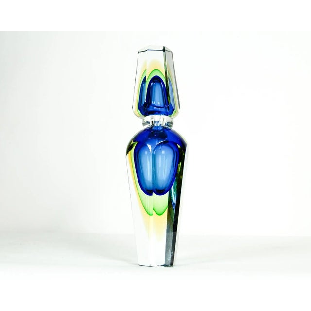 Mid 20th Century Large Mid Century Modern Murano Glass Perfume Bottle For Sale - Image 5 of 5