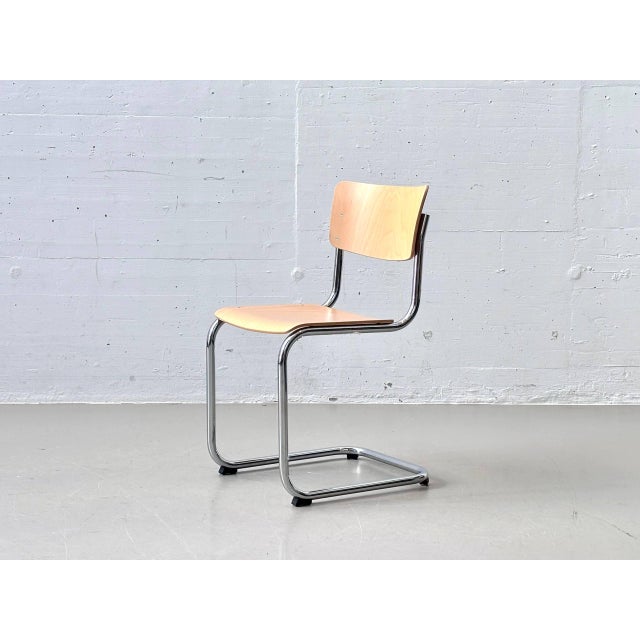 Thonet S43 Cantilever Chair by Mart Stam for Thonet For Sale - Image 4 of 17