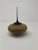 Mid-Century Modern Vintage Wooden Vessel With Pointed Lid For Sale - Image 3 of 11