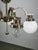 Art Deco Chrome 5-Light Chandelier, Former Czechoslovakia, 1930s For Sale - Image 13 of 14
