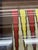 Vintage Parsons Style Needlepoint Backgammon Game Table For Sale - Image 4 of 12