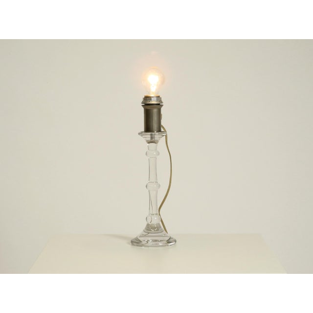 Tiffany Table Lamp in Glass by Ingo Maurer for Design M, 1960s For Sale - Image 4 of 15