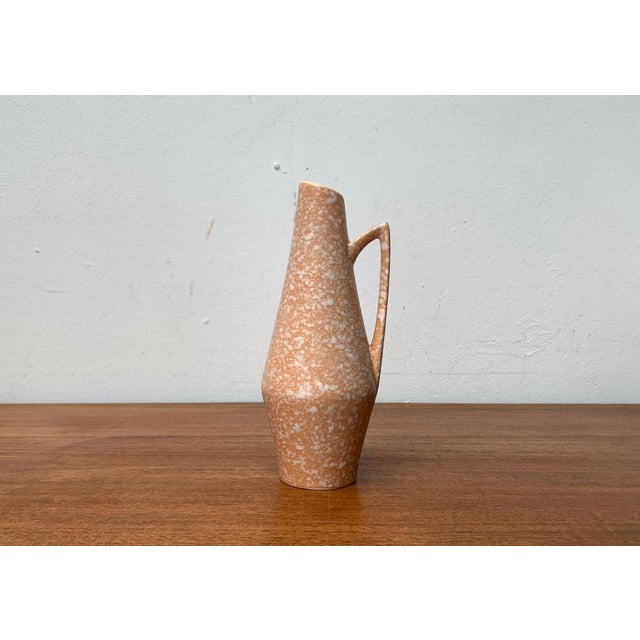 Ceramic Mid-Century West German Pottery WGP Carafe Vase from Scheurich, 1960s For Sale - Image 7 of 16