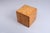 Beige Square Record Cabinet in Pine by Ate Van Apeldoorn for Houtwerk Hattem, 1960s For Sale - Image 8 of 11